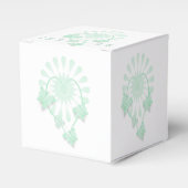 Huwelijksgunst Dozen Pepermunt Vlinders Hart Bedankdoosjes (Voorkant Zijde)