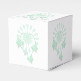 Huwelijksgunst Dozen Pepermunt Vlinders Hart Bedankdoosjes