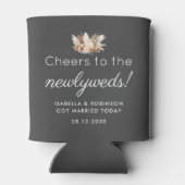 Huwelijksgunst Hoera voor de Passen getrouwd Donke Blikjeskoeler (Achterkant)