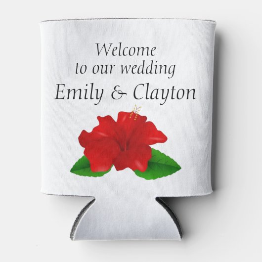 huwelijksgunst koelbox blikjeskoeler (Voorkant)