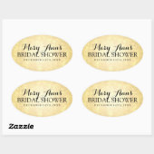 Huwelijksgunst Label Goudfolie Kijk Sterren Confet (Vel)