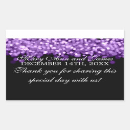 Huwelijksgunst Label Magische Paarse Lichten