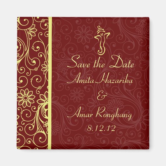 Huwelijksgunst Magneten voor Ganapati (Voorkant)