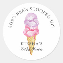 Huwelijksgunst met ijs geschept