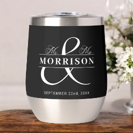 Huwelijksgunst Mr. Mrs. Black White