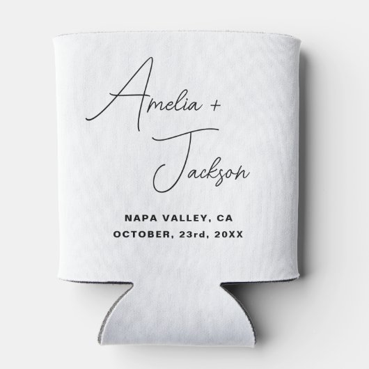 Huwelijksgunst om te hebben en te houden blikjeskoeler (Achterkant)