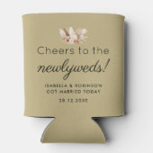 Huwelijksgunst Proost op de Passen getrouwd Sand E Blikjeskoeler (Achterkant)