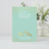 Huwelijksgunst stijlvolle gouden spikkelconfetti m (Staand voorkant)