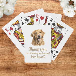 Huwelijksgunst Trouwkaarten Honden Pokerkaarten