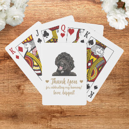 Huwelijksgunst Trouwkaarten Pokerkaarten