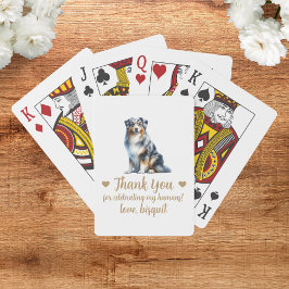 Huwelijksgunst Trouwkaarten Pokerkaarten