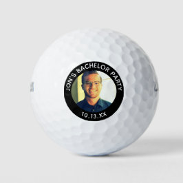 Huwelijksgunst voor vrijgezellenfeest Foto van de  Golfballen