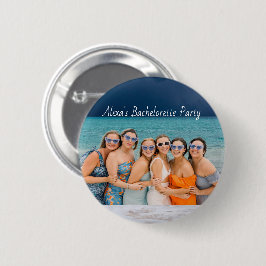 Huwelijksgunst voor vrijgezellenfeest ronde button 5,7 cm