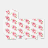 Huwelijksgunstendoos-Bloemendoos Bedankdoosjes (Uitgevouwen)