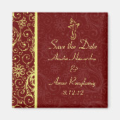 Huwelijksgunstmagneten voor Ganapati Magneet (Voorkant)