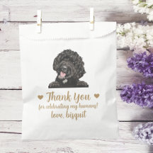 Huwelijksgunstzak voor honden lekkers