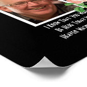 Huwelijksherdenking Missen Geliefde Poster (Hoek)