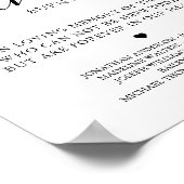 Huwelijksherdenking Persoonlijk Deze Kaars BrandT Poster (Hoek)