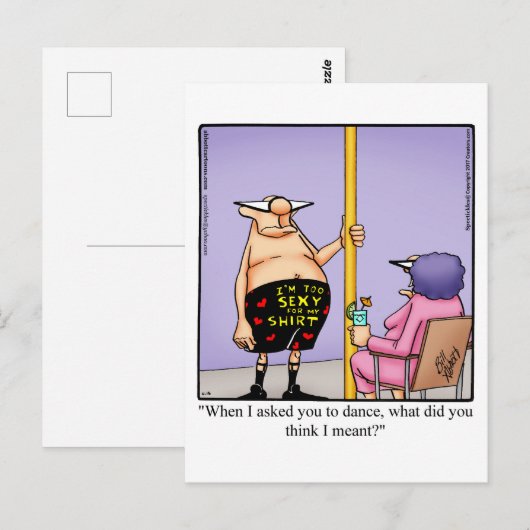 Huwelijkshumor Ansichtkaart voor hem Briefkaart (Voorkant / Achterkant)