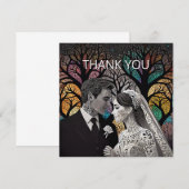 Huwelijksideeën en Geschenken Bedankkaart (Voorkant / Achterkant)