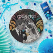 Huwelijksideeën en Geschenken Papieren Bordje (Feest)