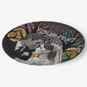 Huwelijksideeën en Geschenken Papieren Bordje (Gekanteld)