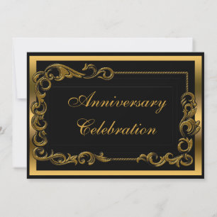 Huwelijksjubileum Feest Uitnodiging
