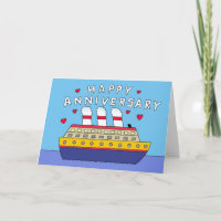 Huwelijksjubileum felicitaties cruiseschip