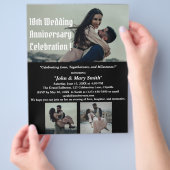Huwelijksjubileum Flyer (Hand)
