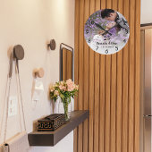 Huwelijksjubileum foto ronde klok