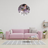 Huwelijksjubileum foto ronde klok