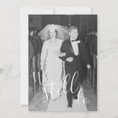 Huwelijksjubileum & Foto We Doen het Nog Steeds BE Kaart (Achterkant)