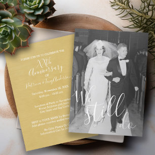 Huwelijksjubileum & Foto We Doen Het Nog Steeds BE Kaart