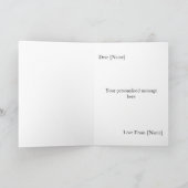 Huwelijksjubileum fotokaart 3 jaar kaart (Binnen)