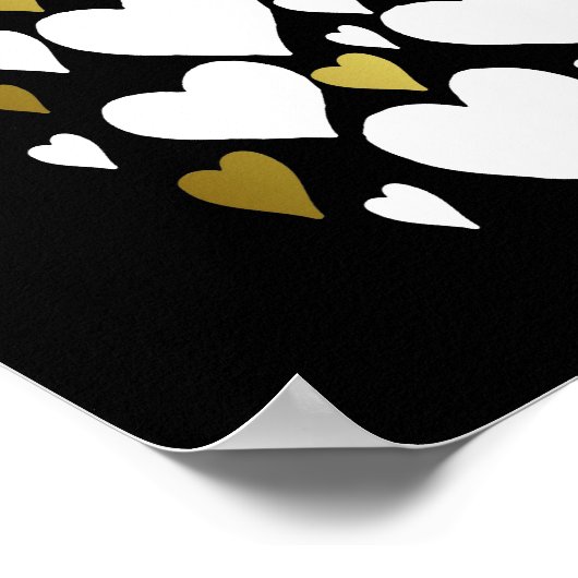 Huwelijksjubileum gastboek 40 jaar poster (Hoek)