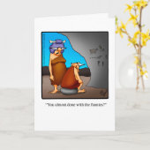 Huwelijksjubileum Humor Kaart (Gele Bloem)