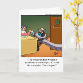 Huwelijksjubileum humor voor man kaart (Gele Bloem)