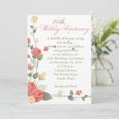 Huwelijksjubileum Kaart (Staand voorkant)