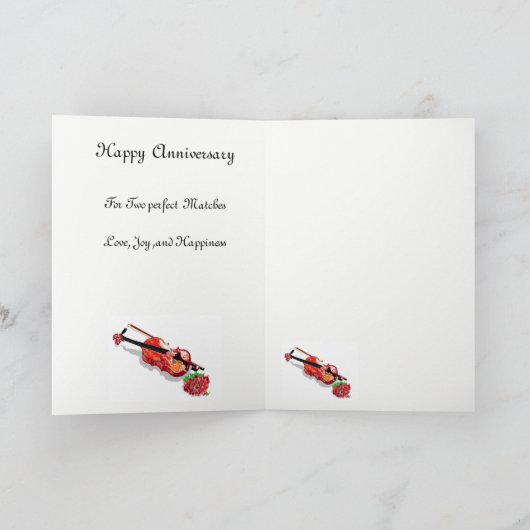 Huwelijksjubileum Kaart (Binnen)