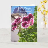 Huwelijksjubileum Kerkdochter Persoonlijk Kaart (Gele Bloem)