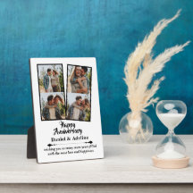 Huwelijksjubileum Liefde 4 Foto Collage Koppel