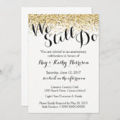 Huwelijksjubileum uitnodiging 'We Doen Het Nog Ste (Voorkant / Achterkant)