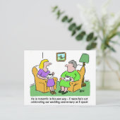 Huwelijksjubileum Verjaardagskaart Briefkaart (Staand voorkant)