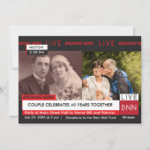 Huwelijksjubileum Vernieuwing van Geloften Breakin Kaart (Voorkant)