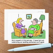 Huwelijksjubileum viering ansichtkaart briefkaart