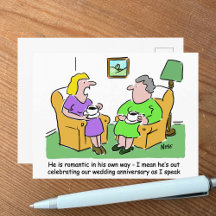 Huwelijksjubileum viering ansichtkaart