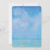 huwelijksjubileum-zeilboot en oceaan vuurtoren kaart (Achterkant)