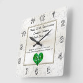 Huwelijksjubileumcadeaus voor 20 jaar huwelijk, Kl Vierkante Klok (Hoek)