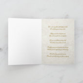 Huwelijksjubileumkaart 50 jaar in goud marmer kaart (Binnen)