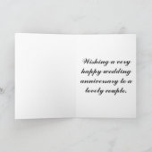 Huwelijksjubileumkaart Kaart (Binnen)